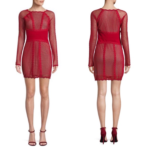 Free People Dresses & Skirts - Free People Mixed Mesh Lace Party Dress